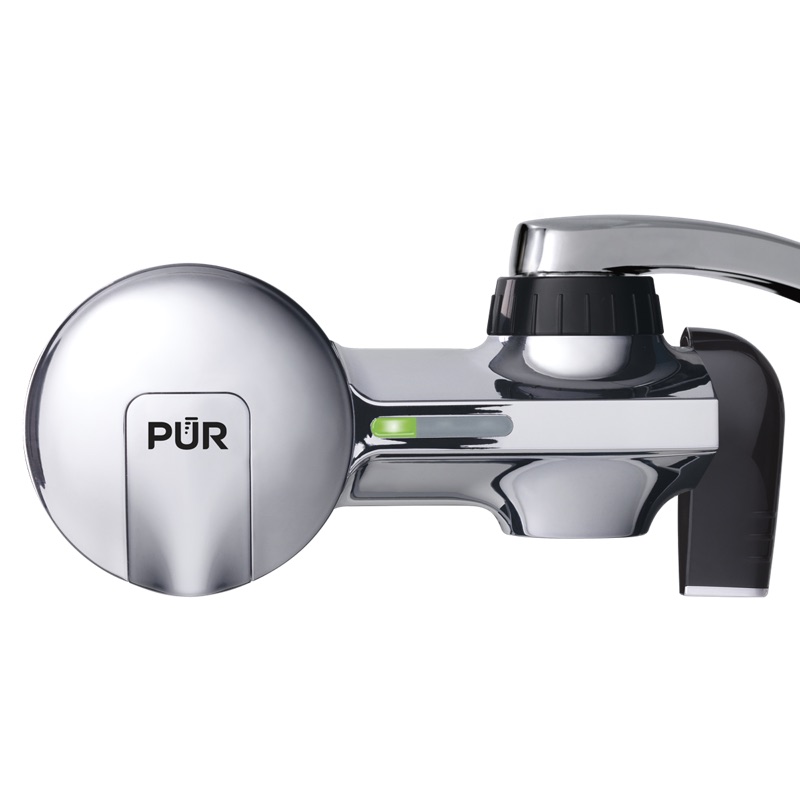 PUR PLUS Faucet Filtration System, Horizontal, Chrome (PFM400H)